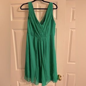 Women’s, green, J. Crew size 14 dress.